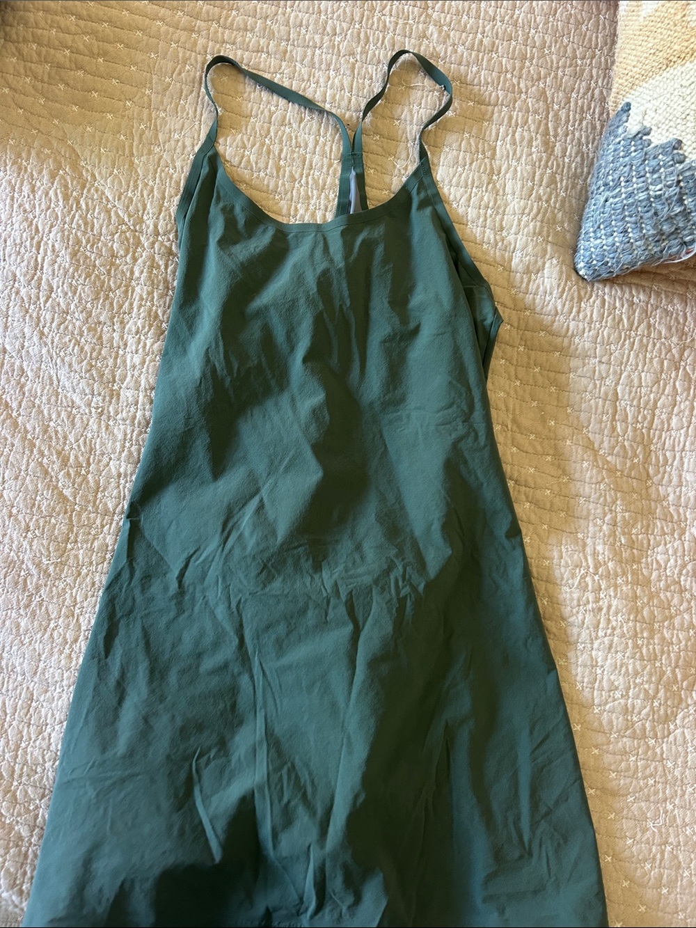 Outdoor Voices Green Exercise Dress